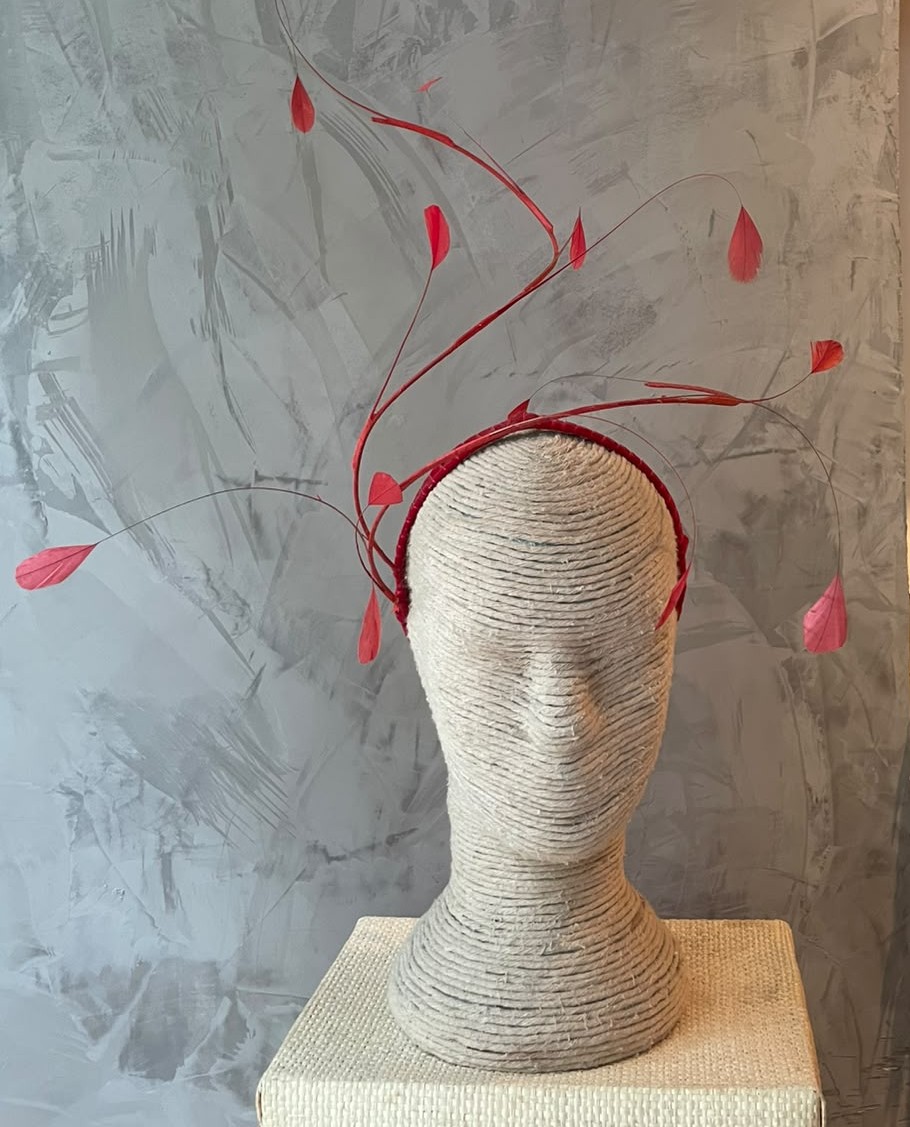 HEADPIECE SIDERAL VERMELHO